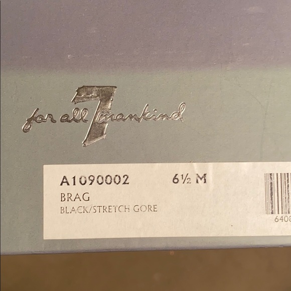 7 for all mankind platform wedges - Picture 6 of 6